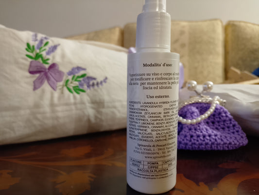 Acqua profumata lavanda e cannella