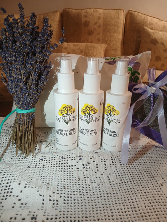 Acqua profumata elicriso e neroli